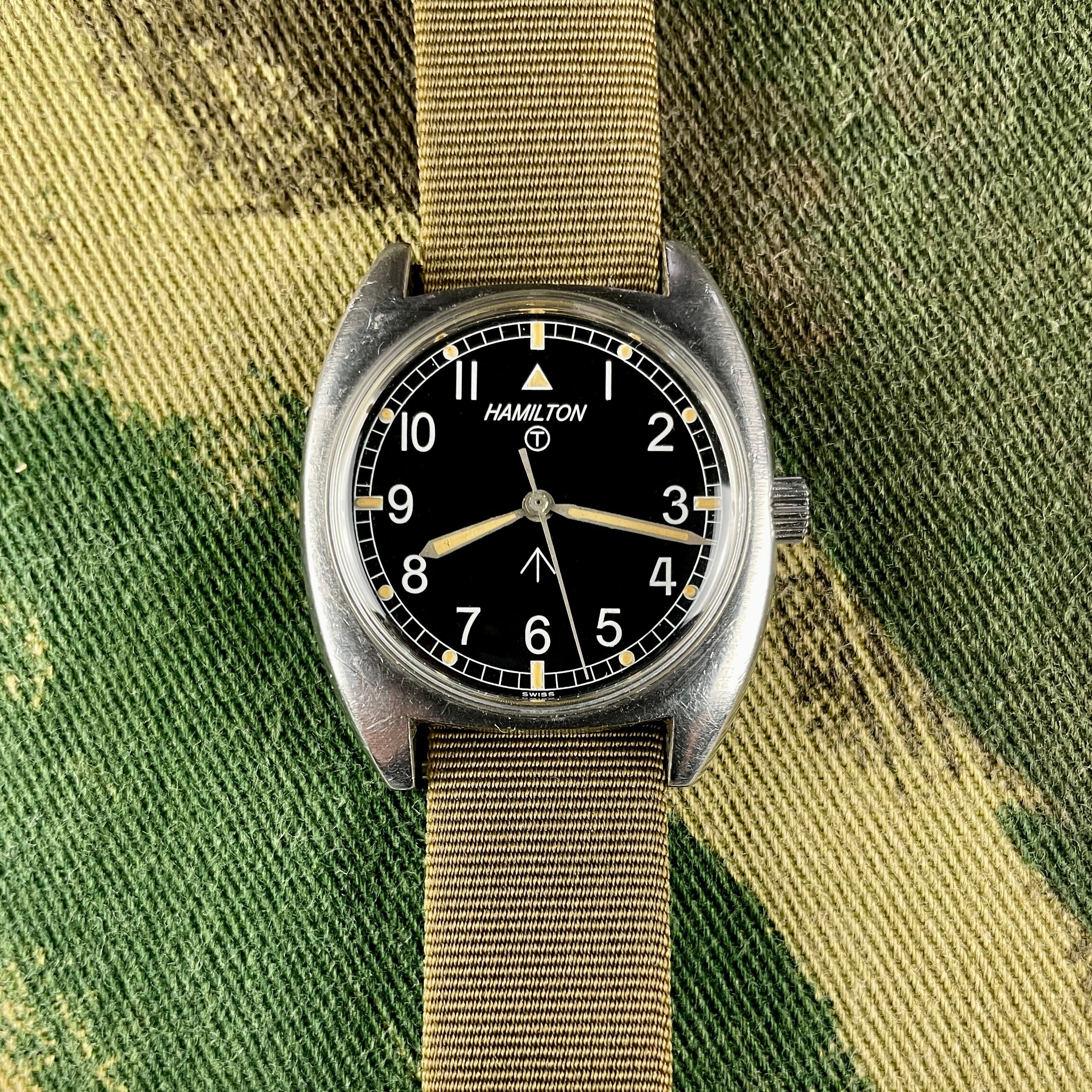 British Army 1973 Hamilton W10 Field Watch – The Major's Tailor
