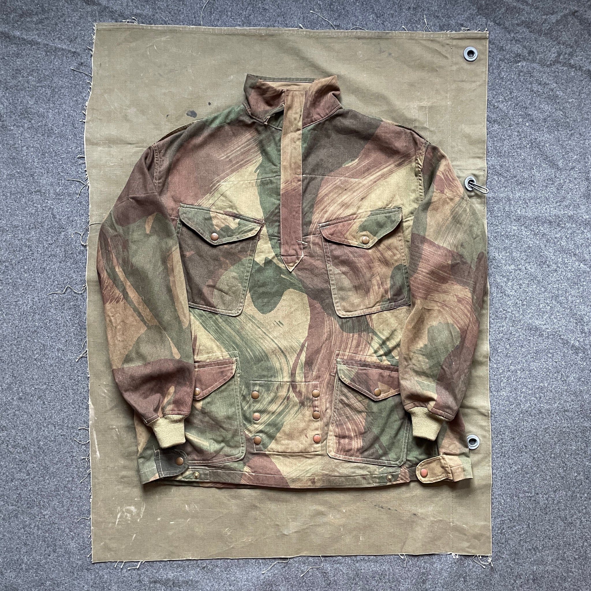 50s BELGIAN ARMY - DENISON SMOCK neuroid.uprrp.edu