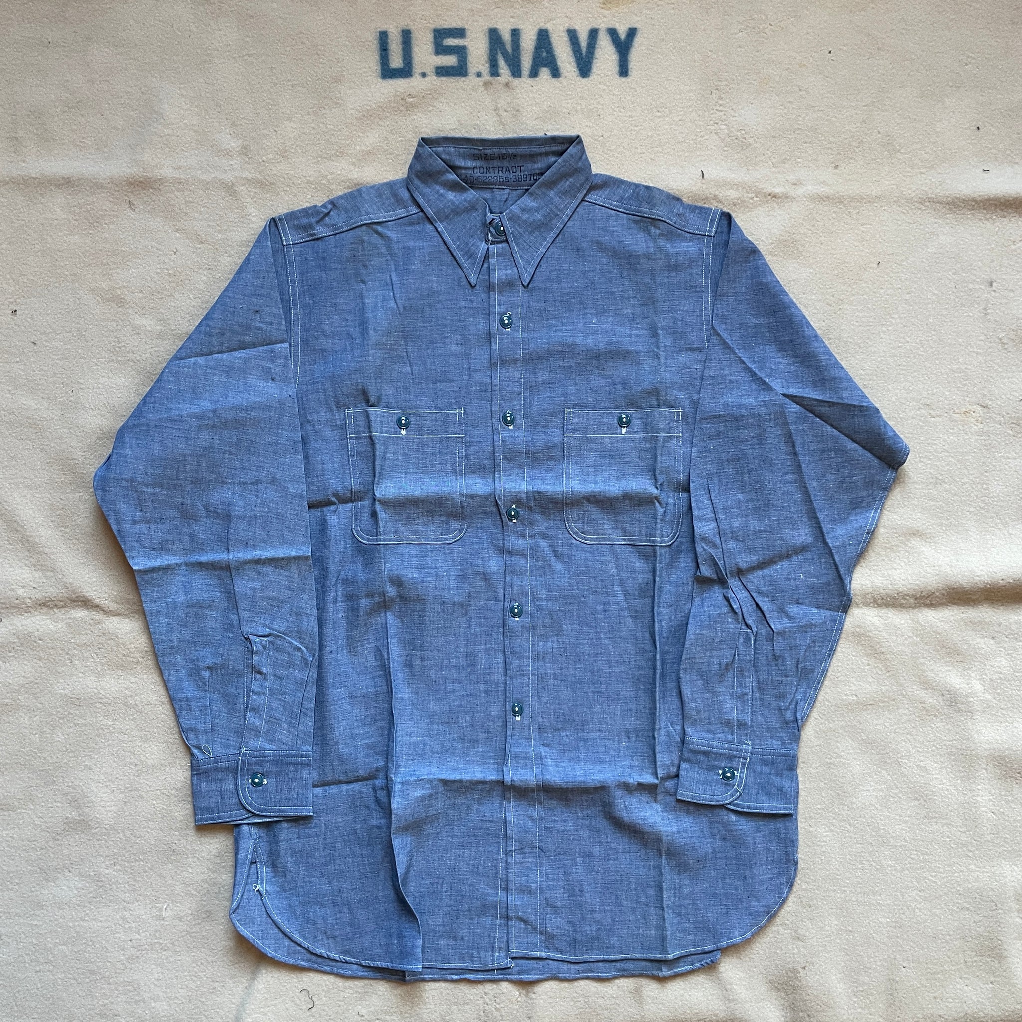 40s USN Chambray shirt