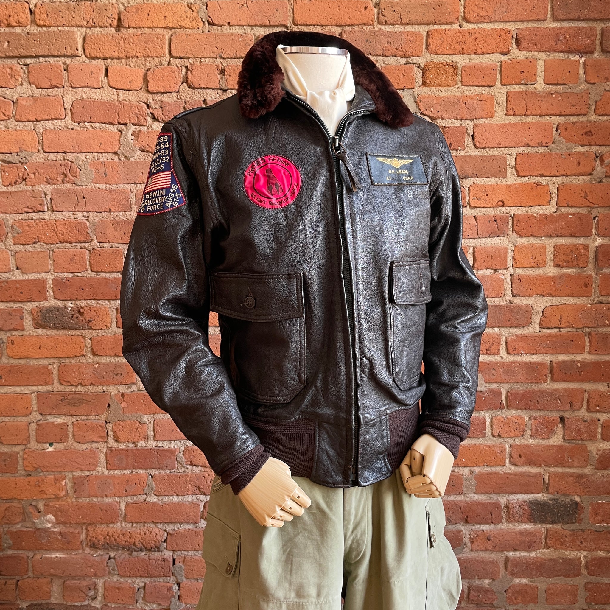 1960's U.S.Navy G-1 flight jacket .-