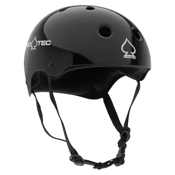 PRO-TEC CLASSIC SKATE HELMET GLOSS BLACK 【 プロテック クラシック