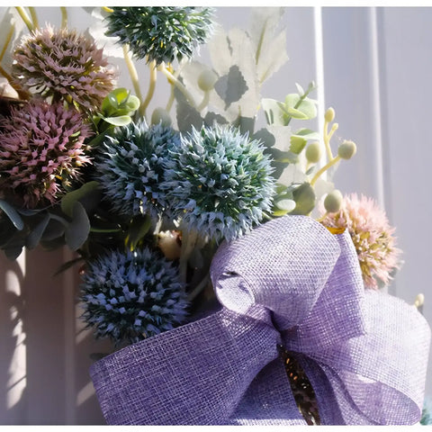 thistle wreath