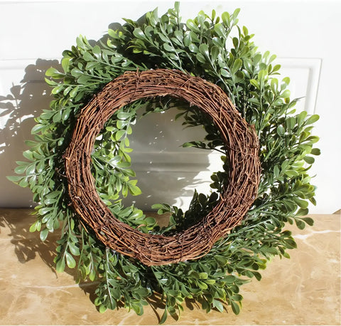 greenery artificial wreath