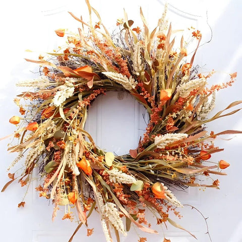 Wheat wreaths