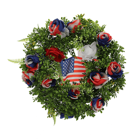 Independence day door wreath