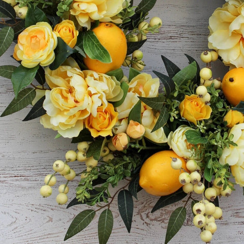 lemon wreaths