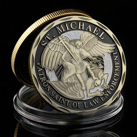 st michael challenge coin