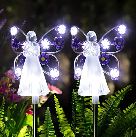 Angel solar lights