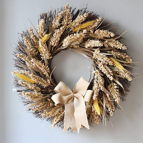 Wheat wreaths