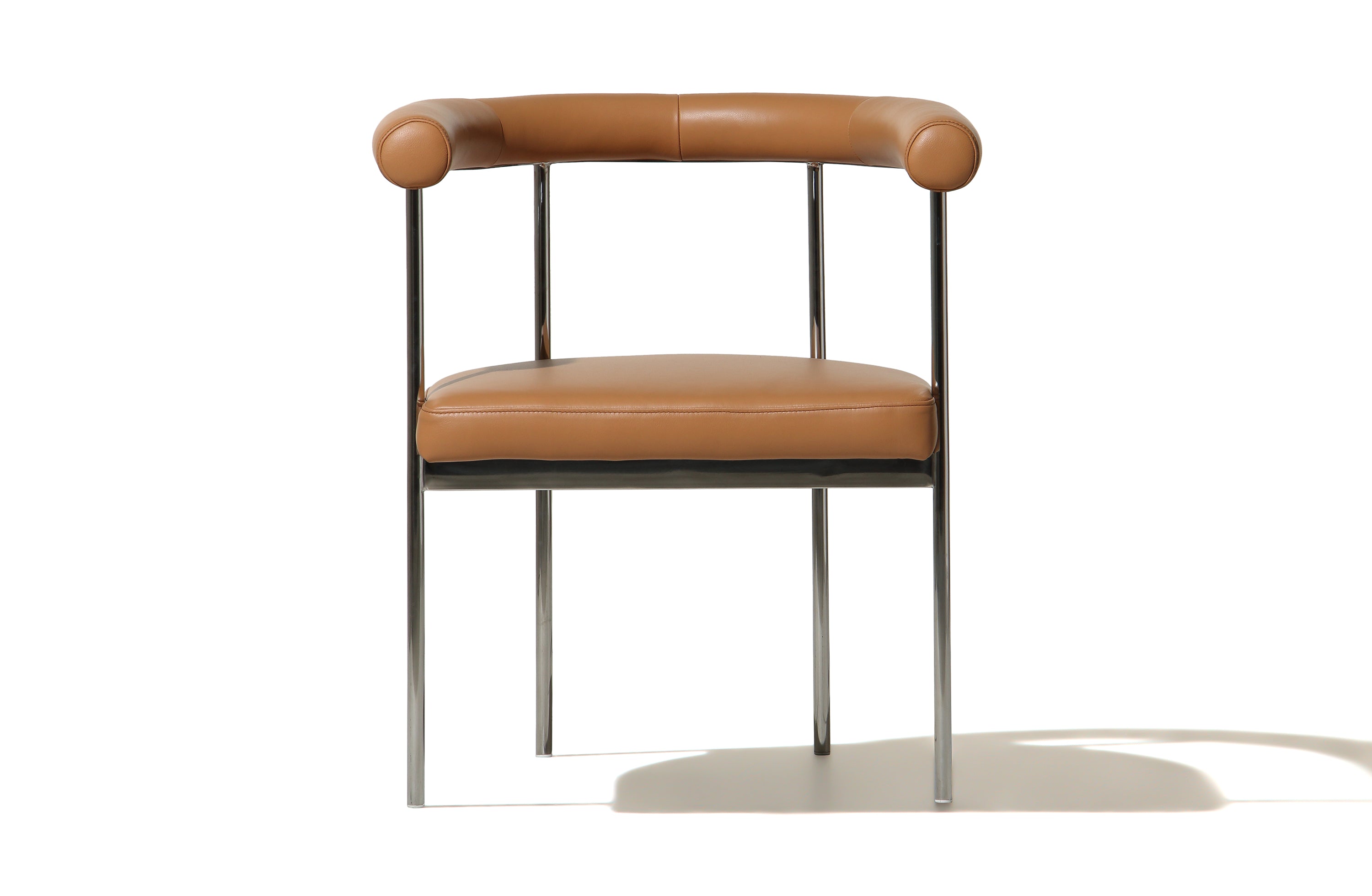 Grafton Dining Chair - Camel Leather
