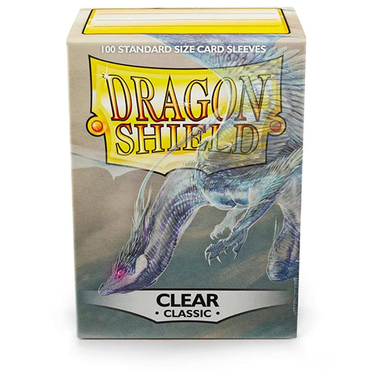 Dragon Shield: 100ct Standard Size Sealable Perfect Fit Clear Sleeves 
