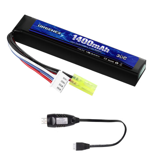 11.1 V Lipo Battery Airsoft, 2200mah Airsoft Gun Battery