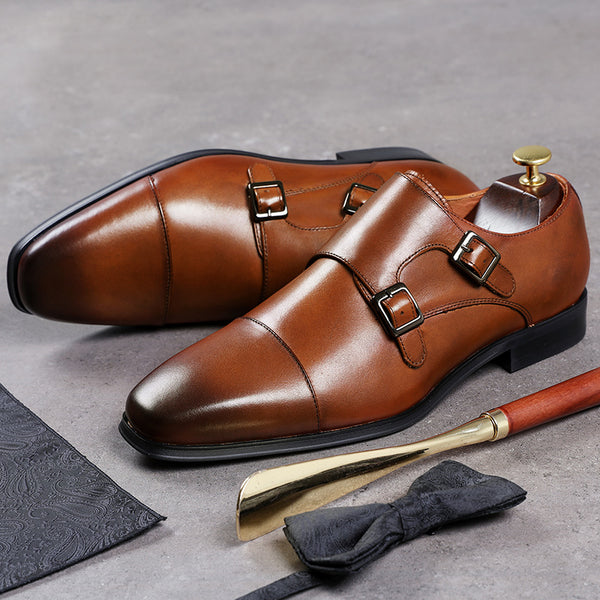 DS201608-21/22 DESAI Classic Oxford Dress Shoes Mens Formal Business Lace-up Full Grain Leather Shoes for Men