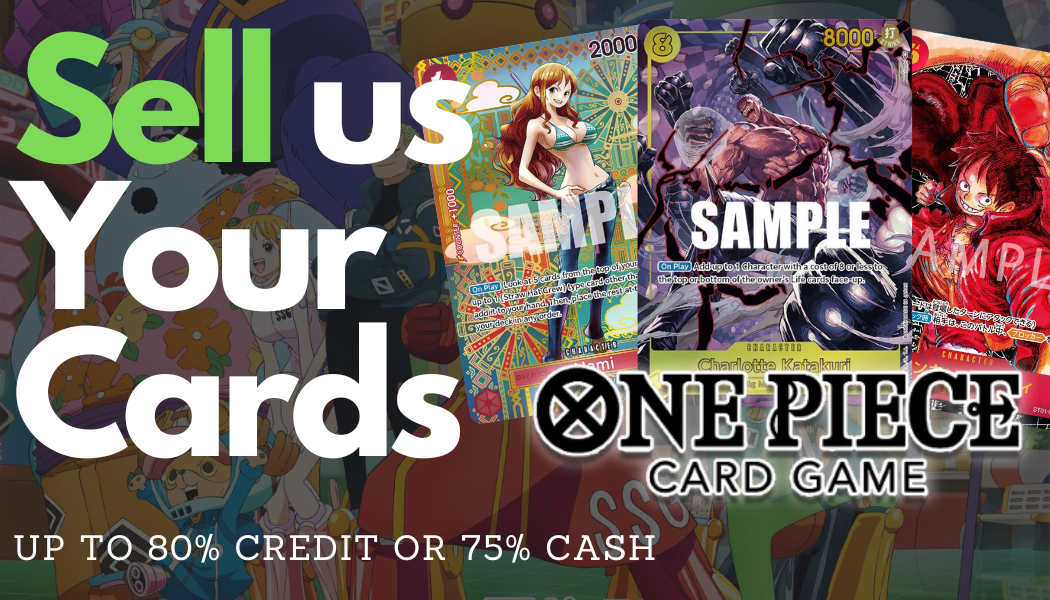 Sell us your One Piece Cards!