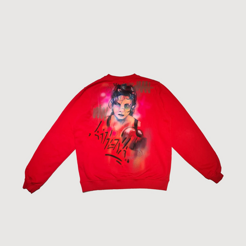 Tableau 2 : ATHENA : Crewneck Rouge