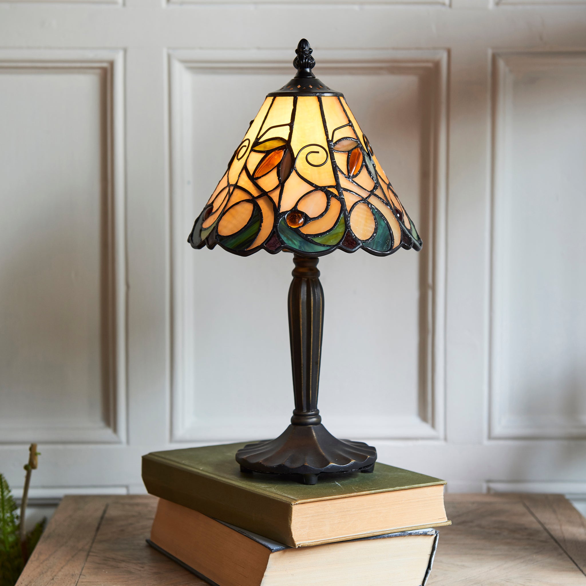 mini tiffany style lamp