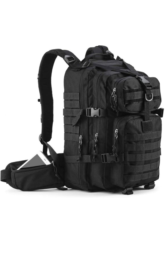 Military Tactical Backpack, 35L Army Molle Bag Rucksack Hiking Backpacks