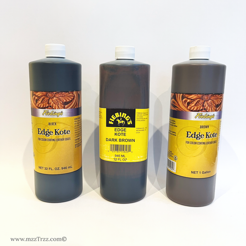 Leather Care - Fiebing's - Edge Kote - Neutrals – mzz T rzz Shoemaking  Materials