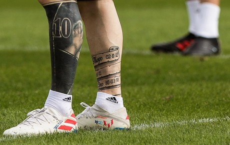 Messi 10 Tattoo