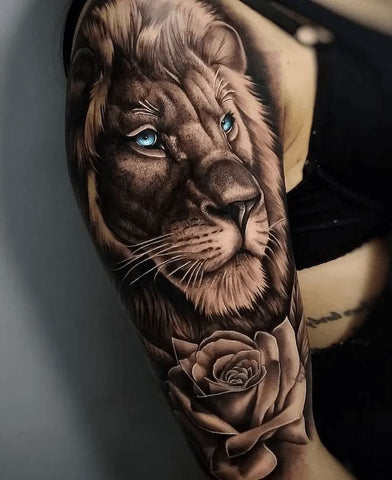 Lion Tattoo-3D Tattoos Ultimate Inspiration 
