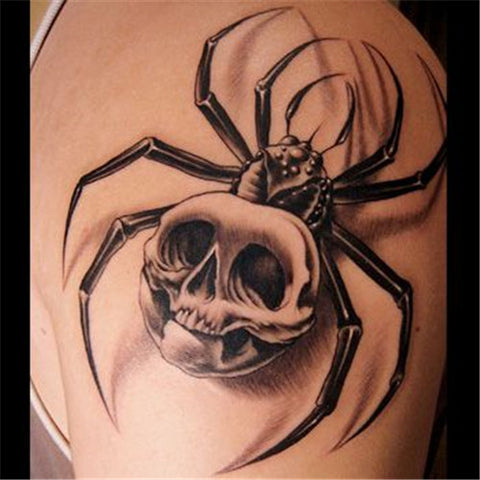 Halloween Spider Tattoo