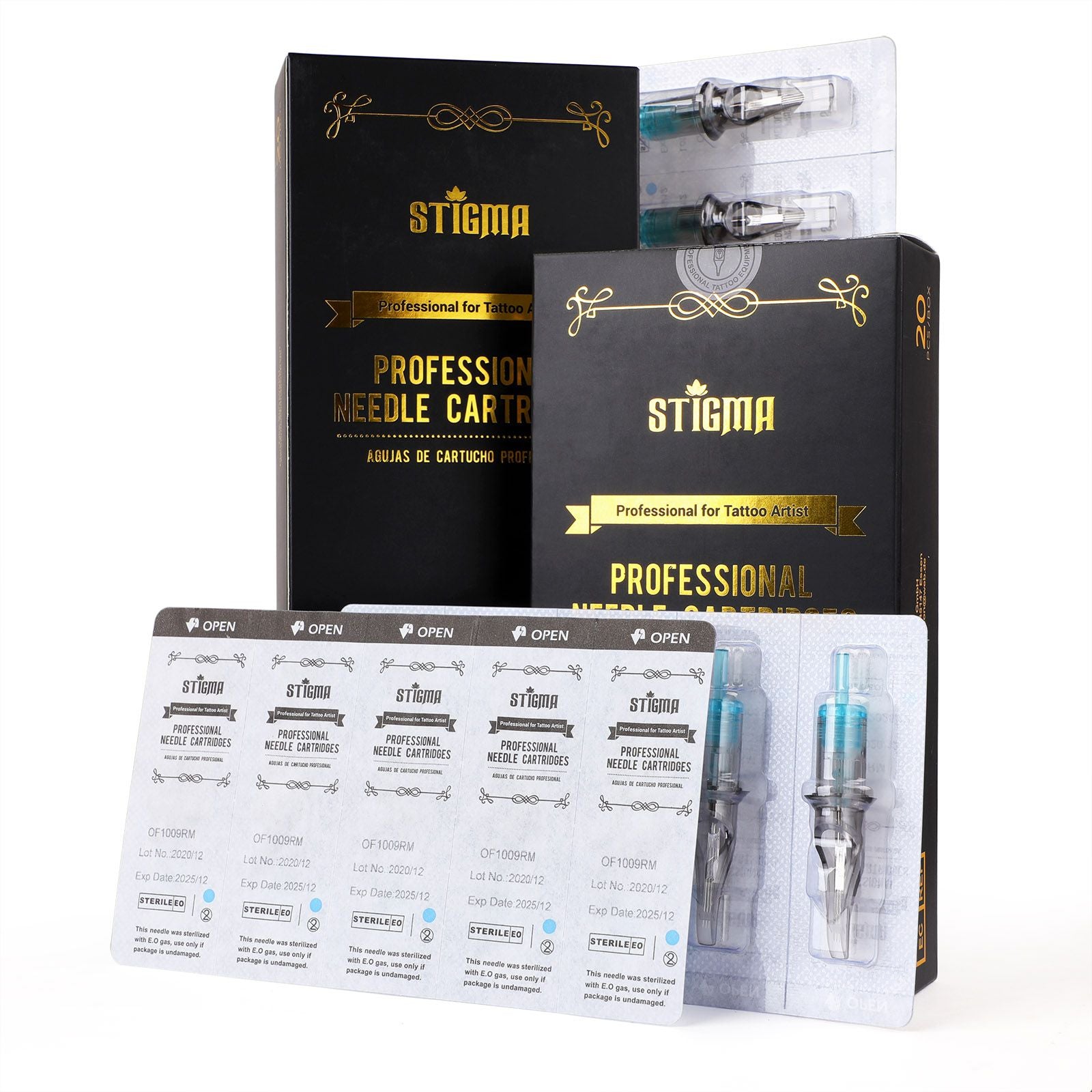 Traditional Premium Needles  Big Wasp  10 Gauge  OUT OF DATE  Tattoo  Everything Supplies