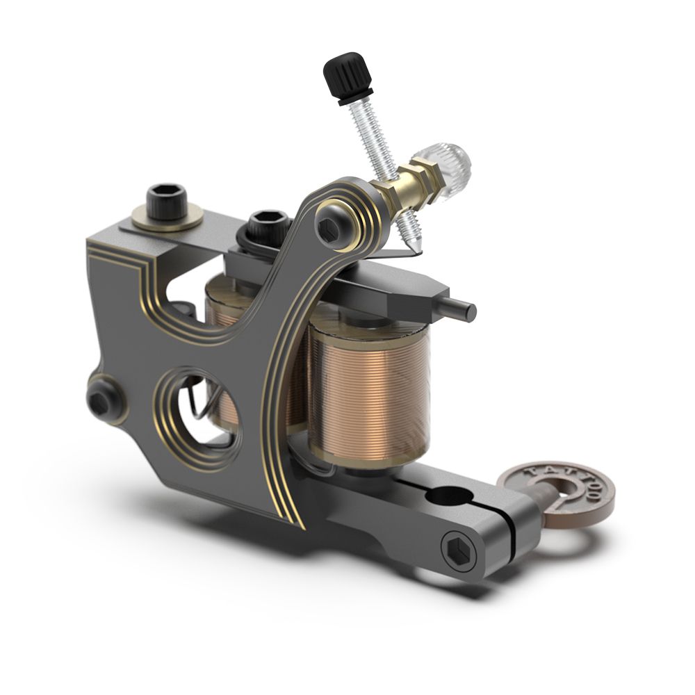 Buy Thomas Tattoo Coil Machine Tattoo Gun Brass Frame for Tattoo Supply  LinerShader Online at Lowest Price in Ubuy India B01FEX0XTU