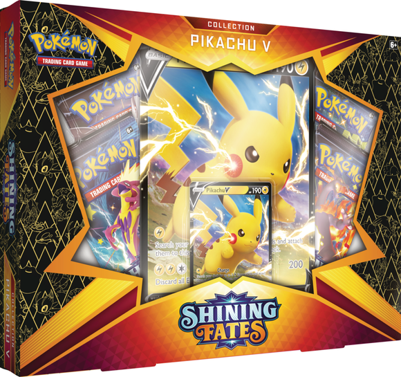 Pikachu V Collection Box Poke Zone