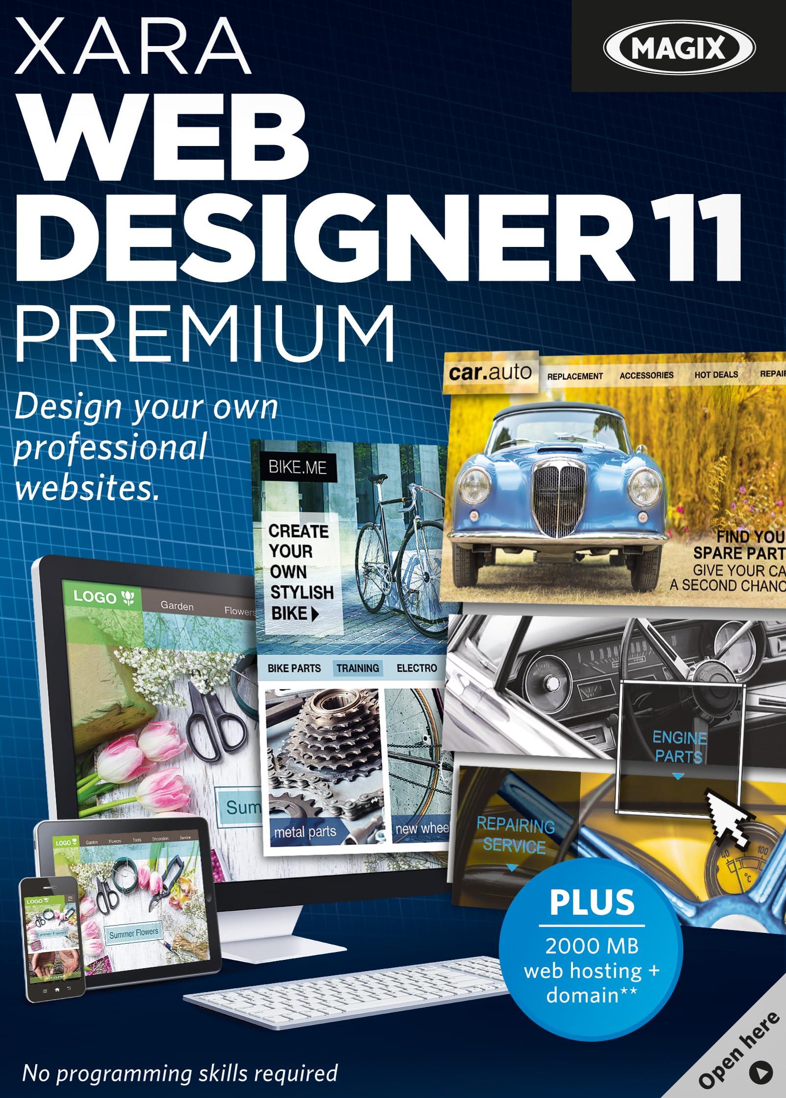 Magix Xara Web Designer 11 Premium - Instant Download for Windows (1 Computer) - SoftwareCW product image