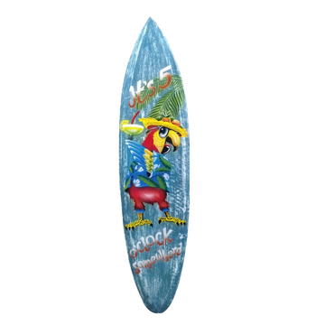 Haute Couture Surfboard - Decorative Surfboard Wall Art Print on Acrylic