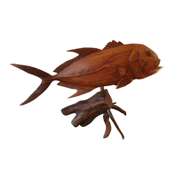 Giant Wooden Lure - Aussie Tuna Lure Sculpture - Scrimshaw Gallery
