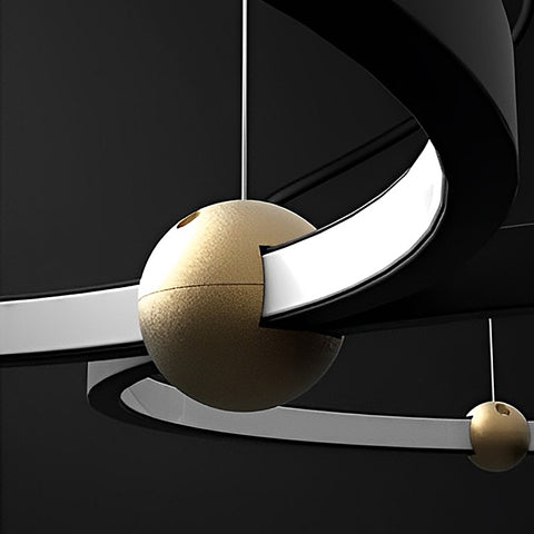 Dazuma Circular Combination Creative Chandelier