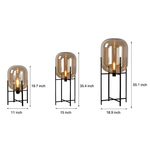 Dazuma LED Post-Modern Floor Lamp Bedside Table Lights