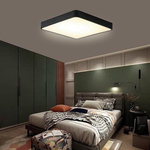 Square Modern Style Design Flush Mount Lighting LED Ceiling Lights - Dazuma