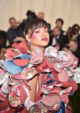 Rihanna blush at met gala