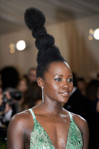 Lupita Nyong’o’s Twisted Updo