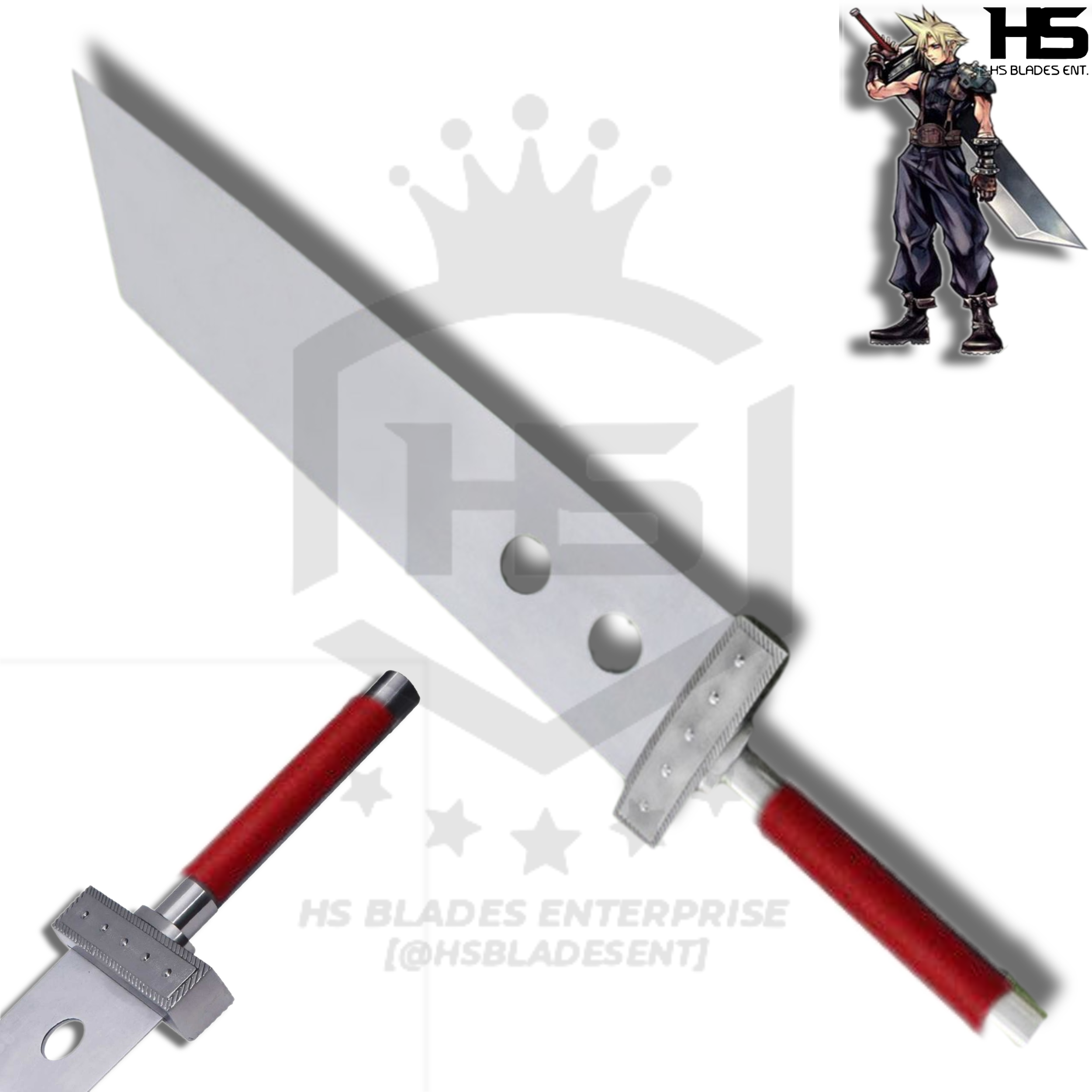 cloud buster sword mouse