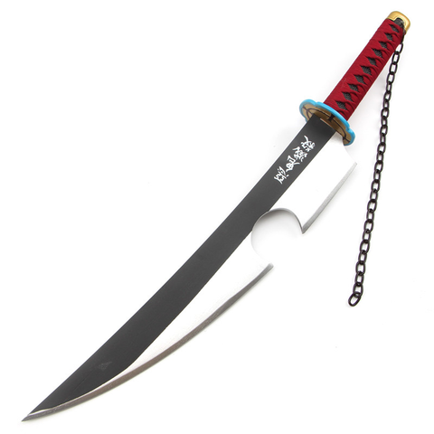 Amber Nichirin Blade Twin Sword in Just $121 (Japanese Steel is Available) of Tengen Uzui from Demon Slayer Swords | Japanese Samurai Sword