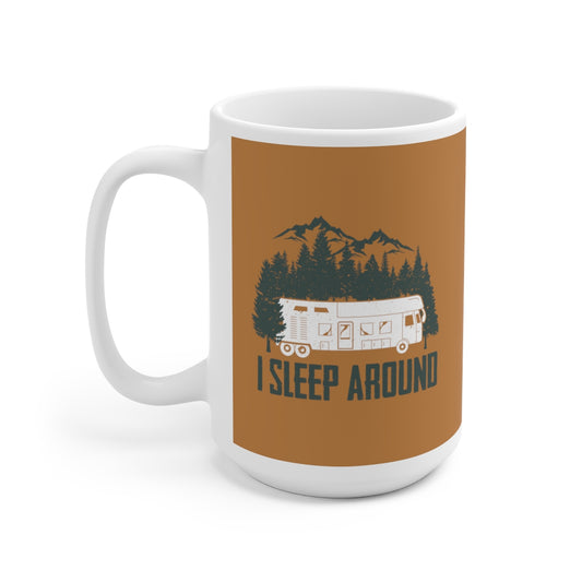 Camping Mug - We Sleep Around