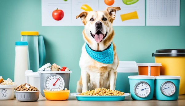 Alter Hund nimmt ab trotz Essen