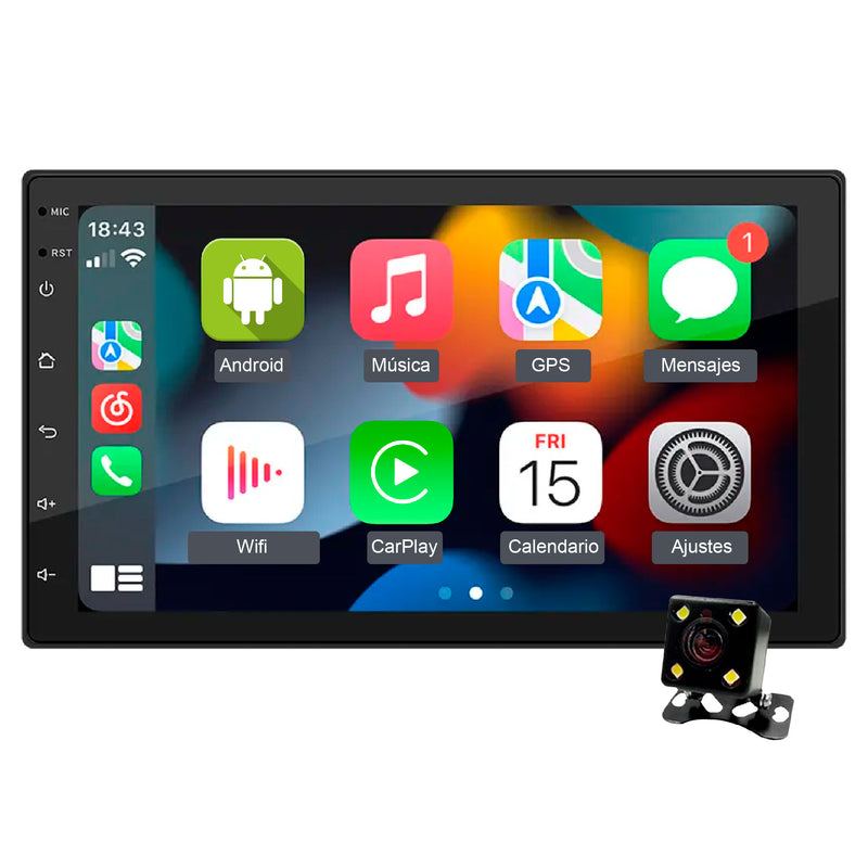 Autoestereo De Pantalla 1 Din Touch Mirrorlink Axel Steelpro