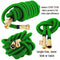 Nifty Grower 100ft Garden Hose - All New Expandable Water Hose with Double Latex Core 3/4" Solid Brass Fittings Extra Strength Fabric - Flexible Expanding Hose with Storage Bag for Easy Carry