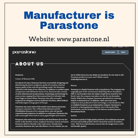 manufacturer is Parastone | USA distributor is Museum Wholesale