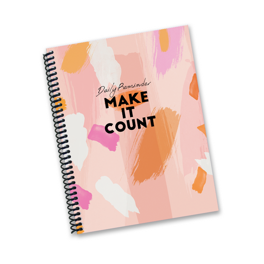 MAKE IT COUNT NOTEBOOK