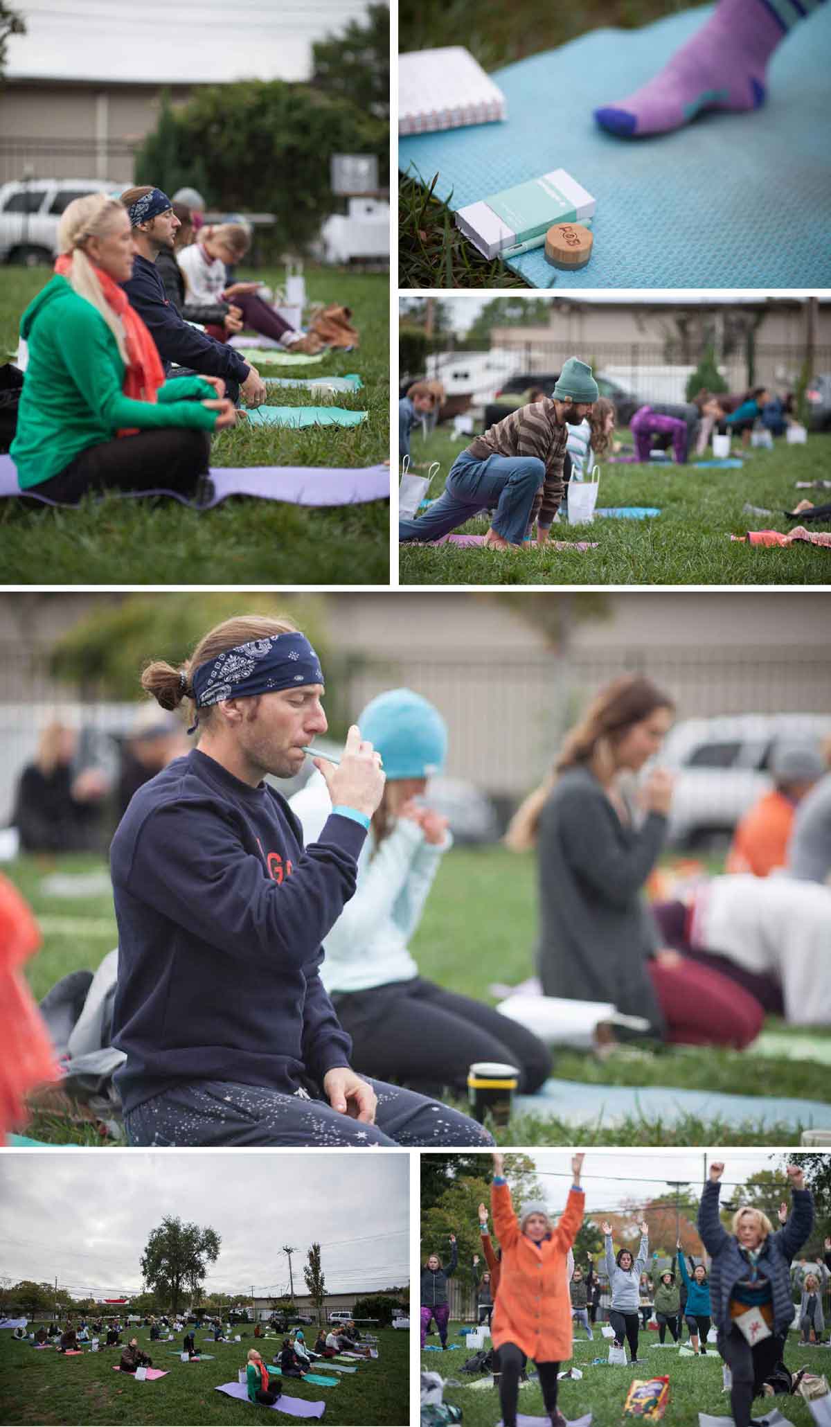 CBD enhanced yoga event by Hempsley in Columbia, Missouri