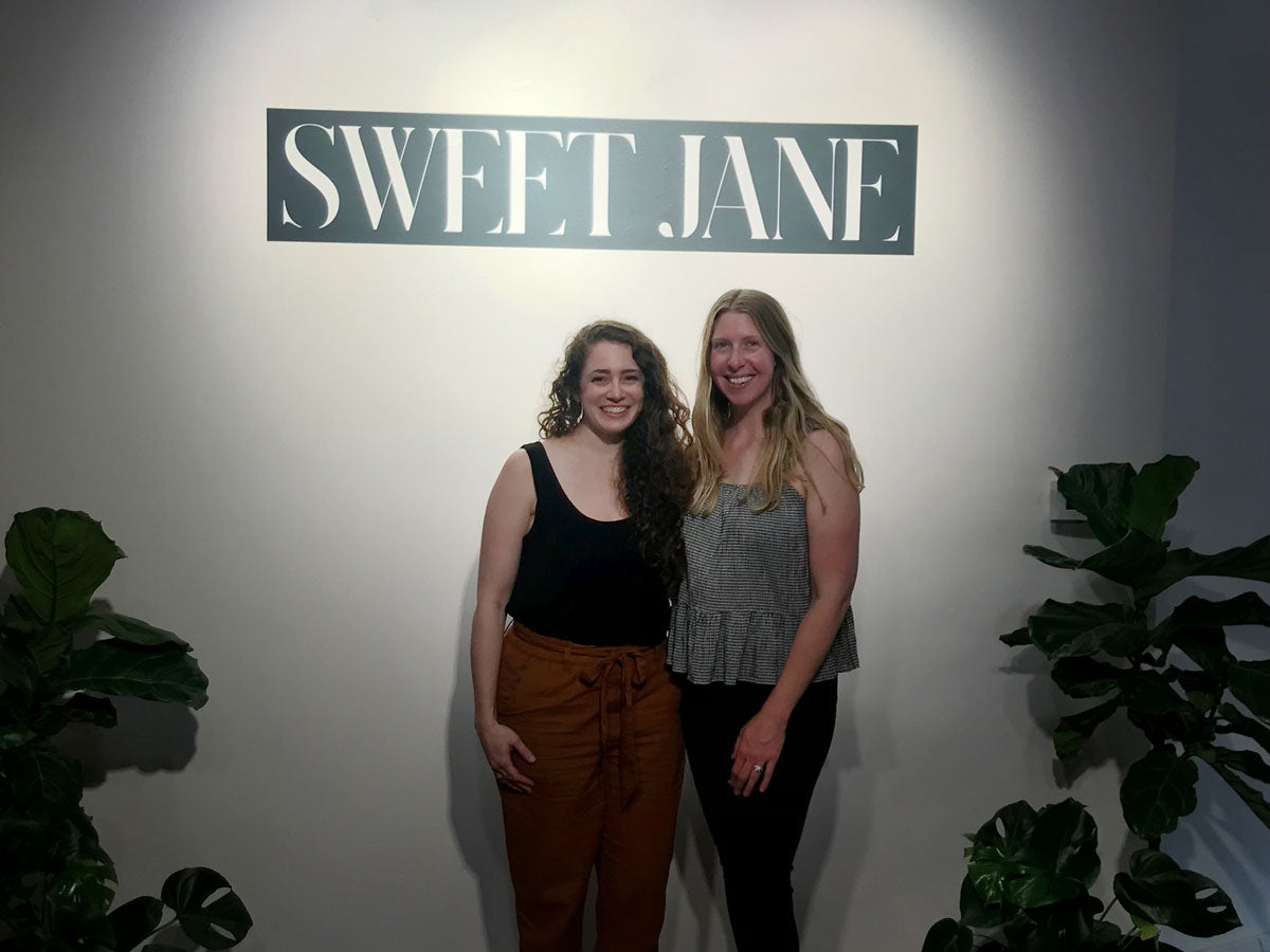 Kristen Williams and Katy Ibsen at Sweet Jane Launch Party