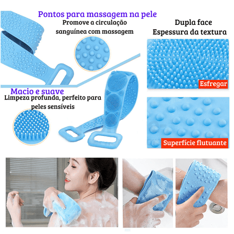 Escova De Banho Esfoliante De Silicone - Machimelo 11