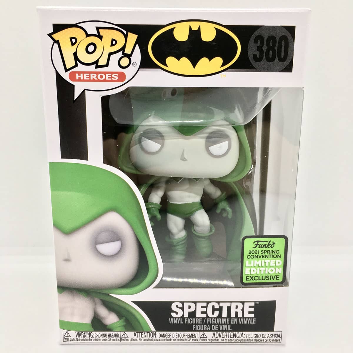 DC Comics Spectre Pop! Vinyl Figure #380 - 2021 Convention Exclusive -  GameBubble