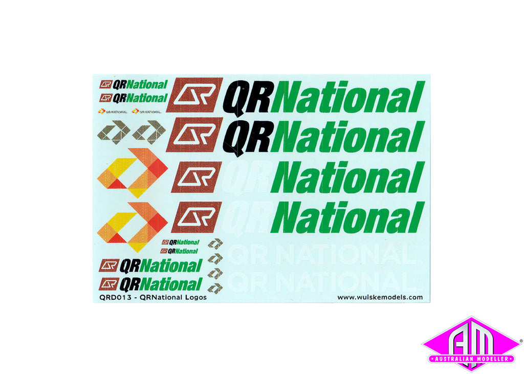 QR National Logos Decals – Australian Modeller