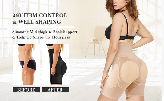 Body Shaper Shorts butt lifter slimming tummy control seamless